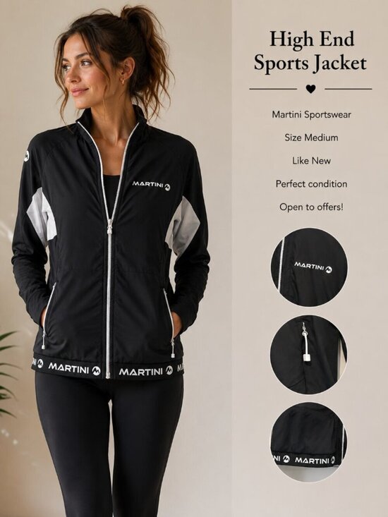martini sportswear Jackets & Blazers - Martini Sportswear size medium